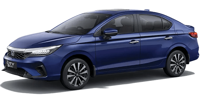 All New Honda City e:HEV in Obsidian Blue Pearl