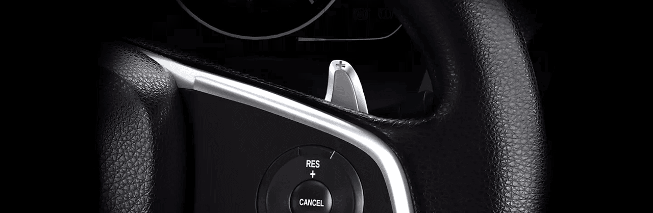F1-inspired Sporty Paddle Shift