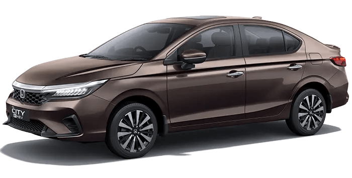 All New Honda City e:HEV in Golden Brown Metallic