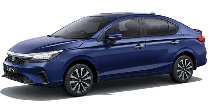 All New Honda City in Obsidian Blue Pearl