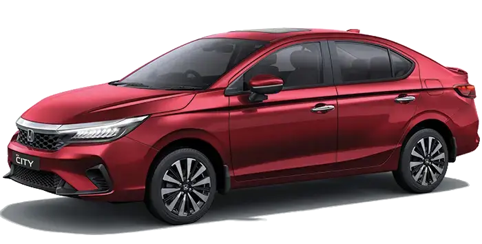 All New Honda City in Radiant Red Metallic