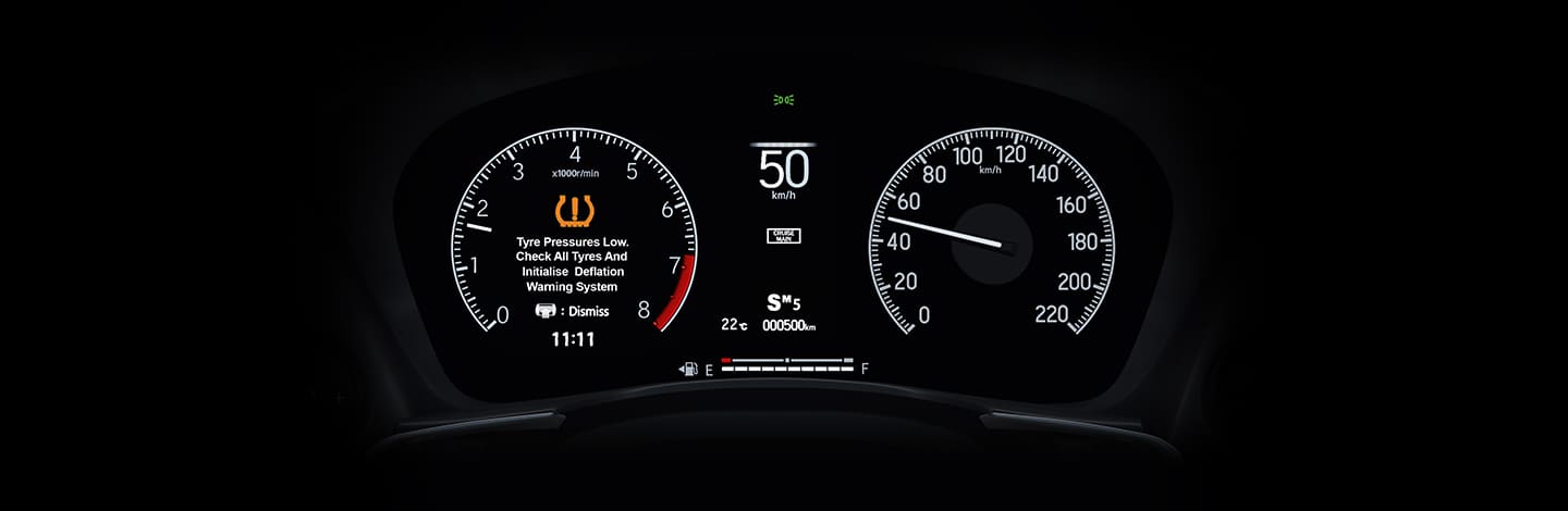 Tyre Pressure Monitoring System (Deflation Warning System)