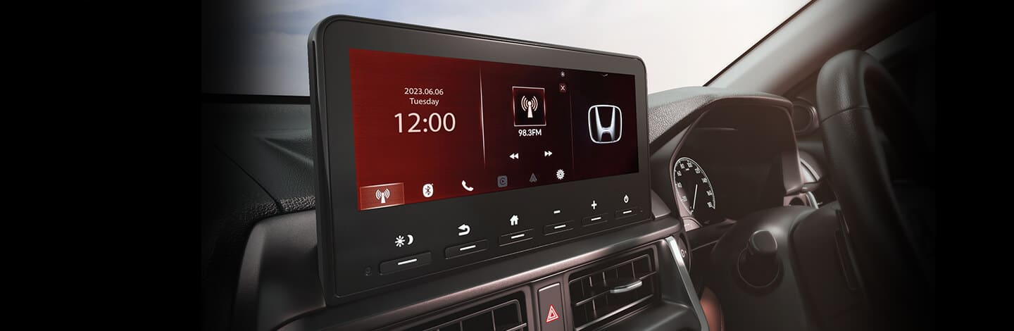 26.03 cm (10.25") Advanced HD Touchscreen Display Audio