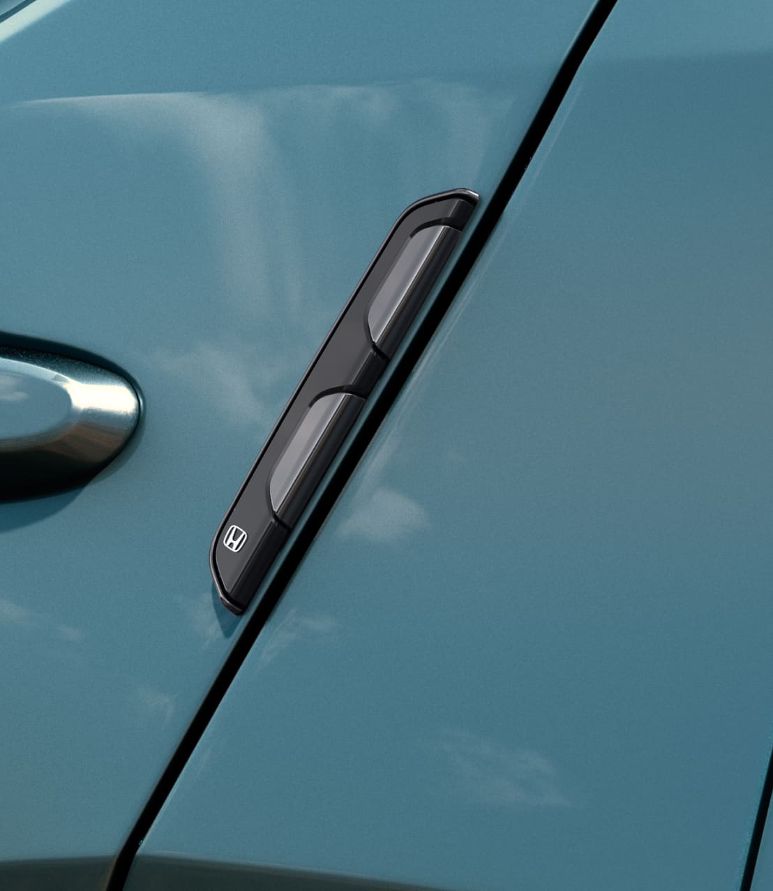 Door Edge Garnish - Dark Chrome