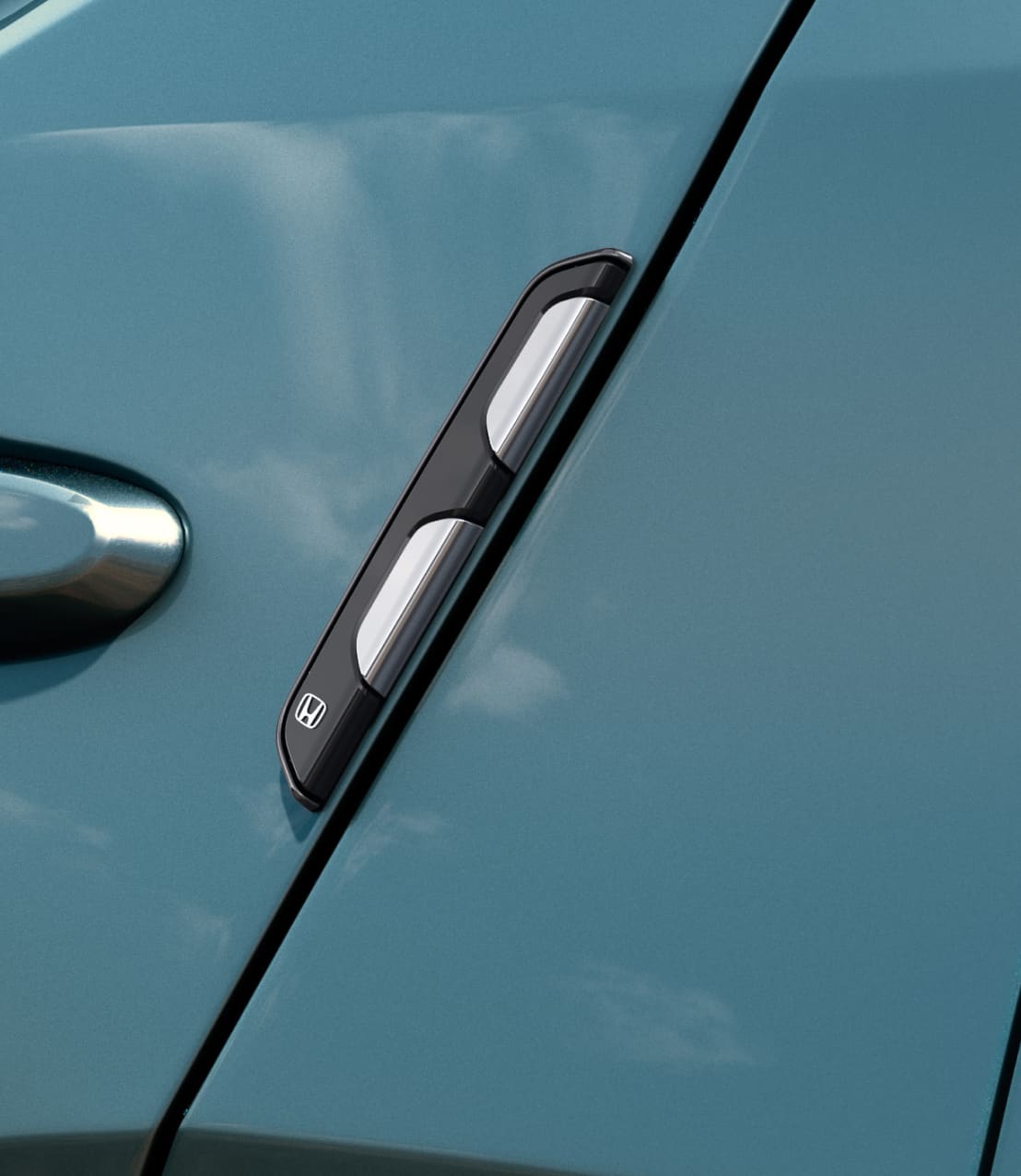 Door Edge Garnish - Chrome
