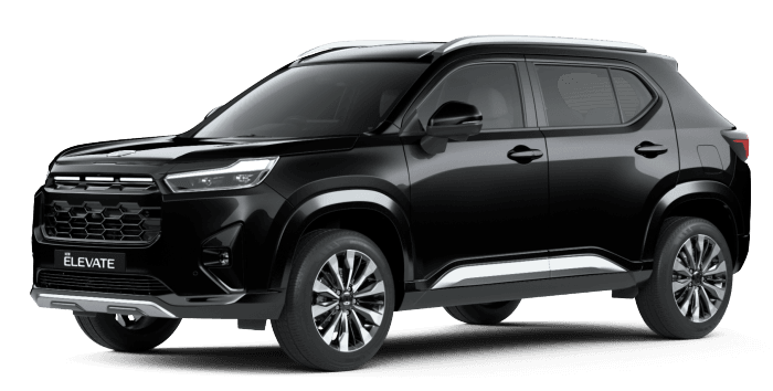 Honda Elevate Facelift in Crystal Black Pearl