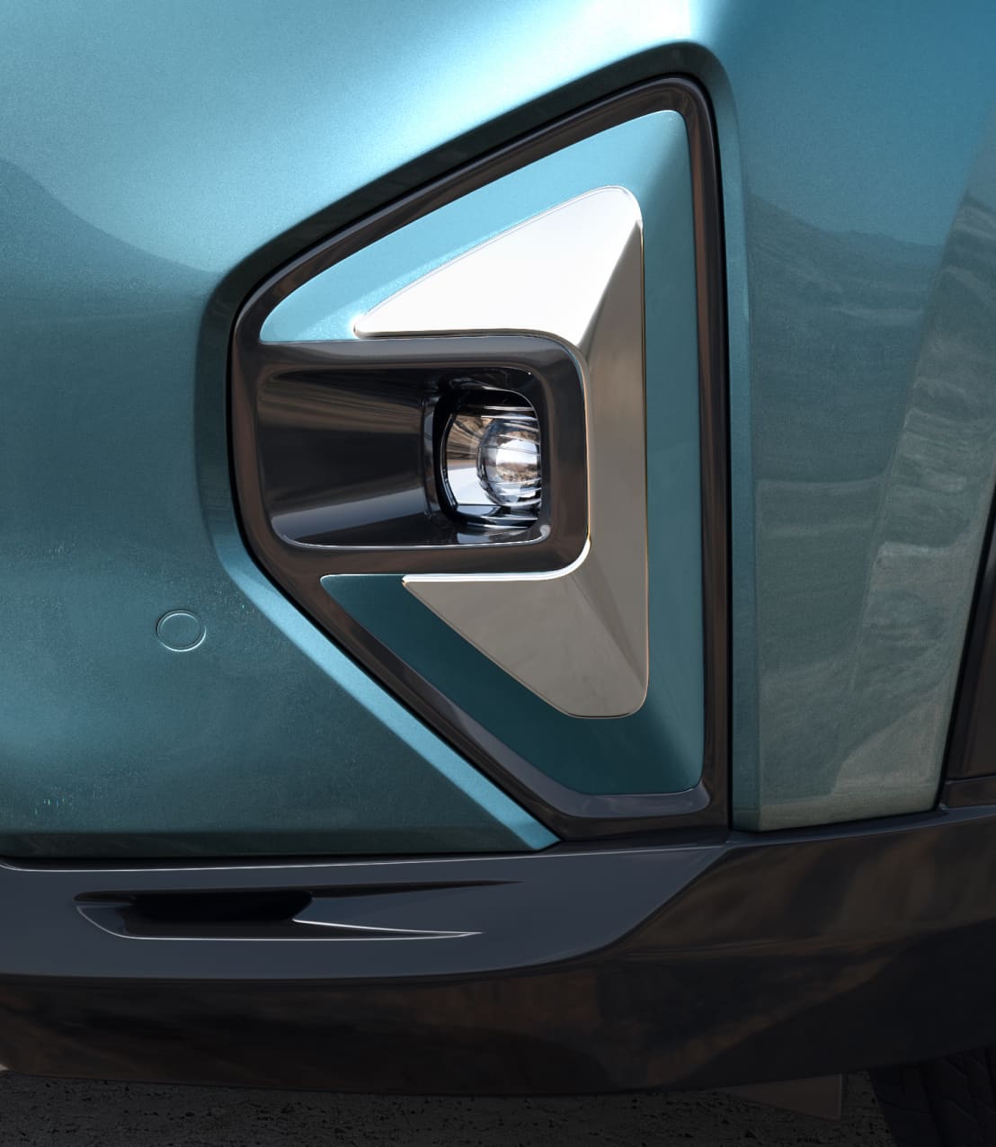 Fog Lamp Garnish - Chrome