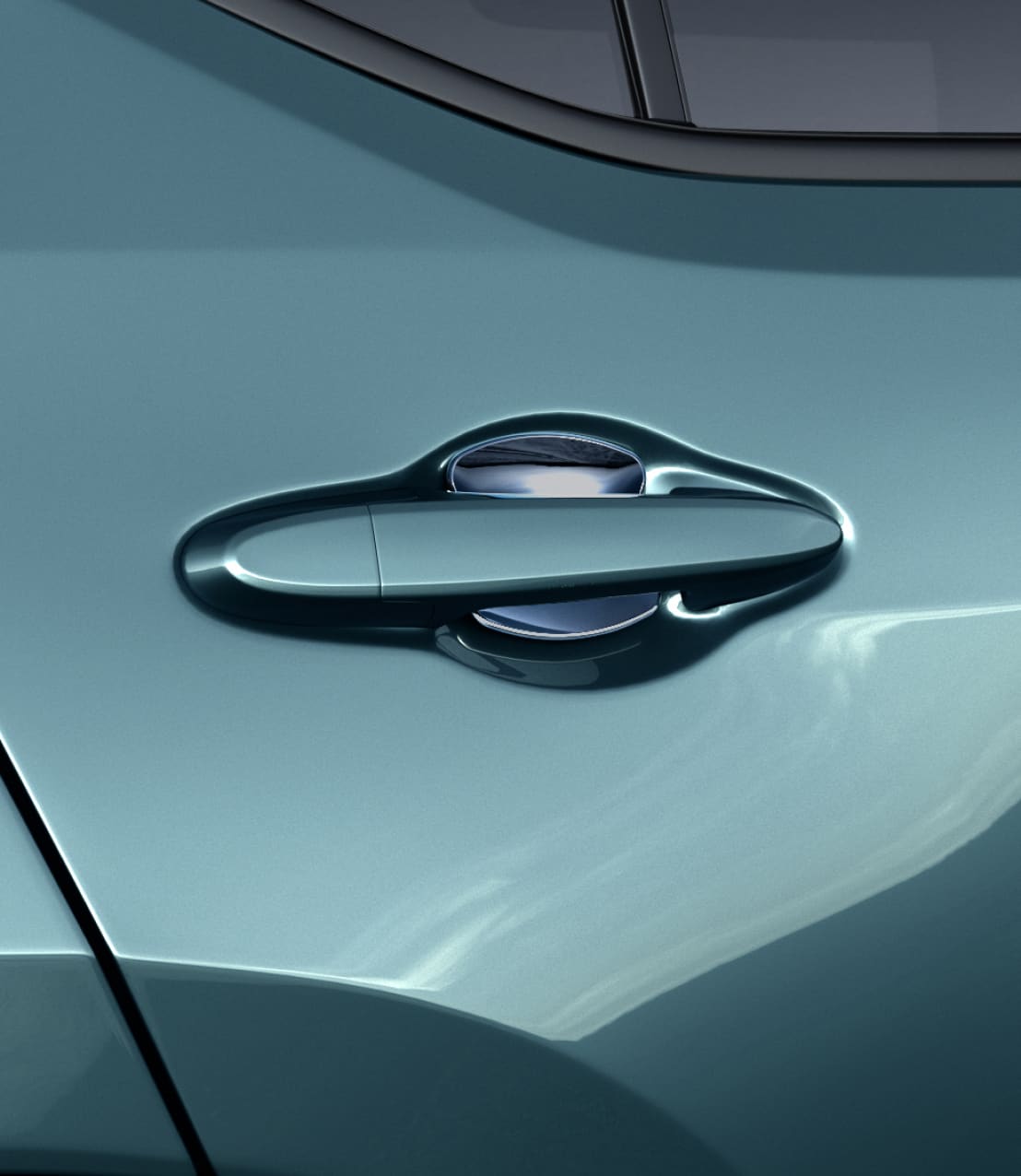Door Handle Protector - Dark Chrome