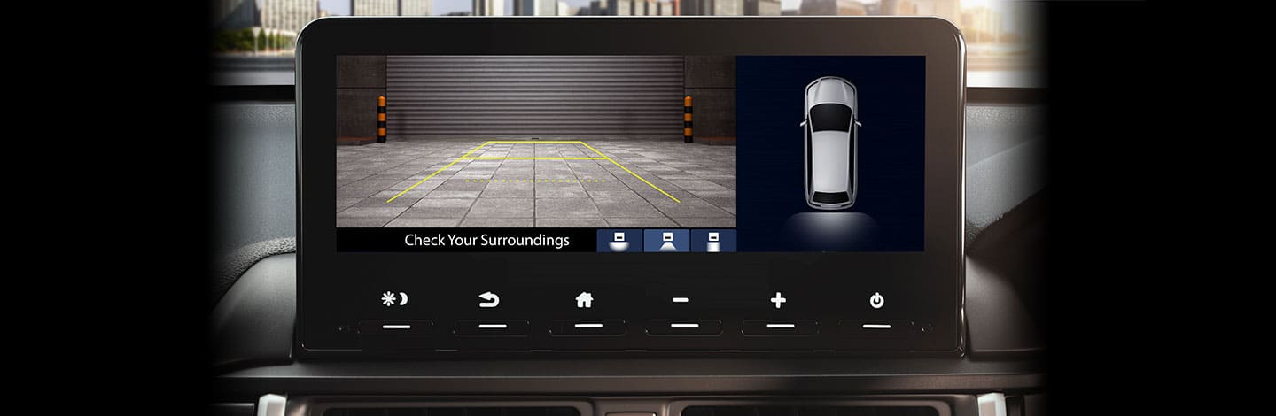 Multi-Angle Rear Camera with Guidelines