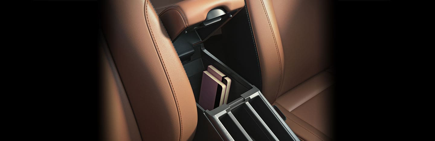 Front Center Armrest with Storage