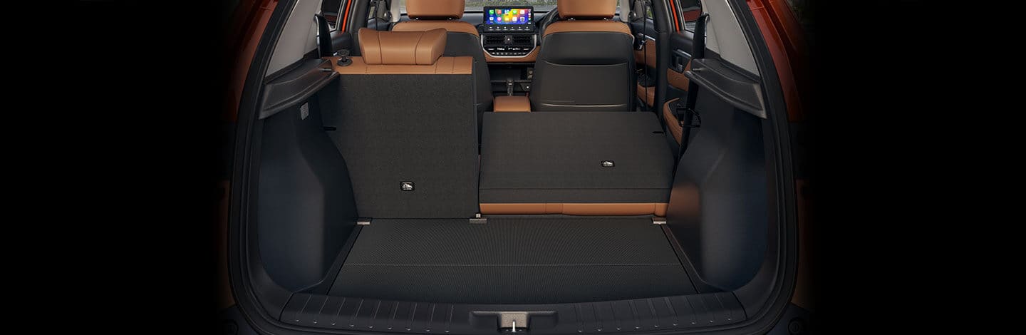Rear Seat Back 60:40 Split & Foldable